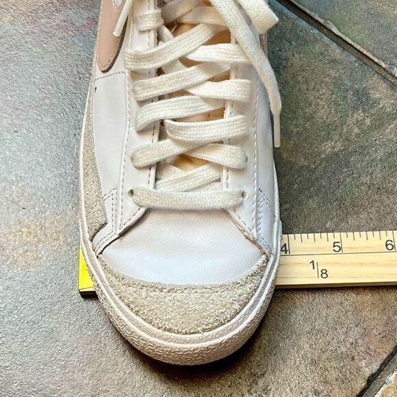 Nike Sport Shoes Blazer Mid ‘77 Summit White Vintage Pink High Tops 9 - Picture 14 of 14